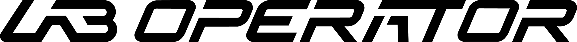 LAB Operator horizontal Black